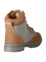 NAX Hnedé a sivé pánske zimné členkové topánky NAX Ganic