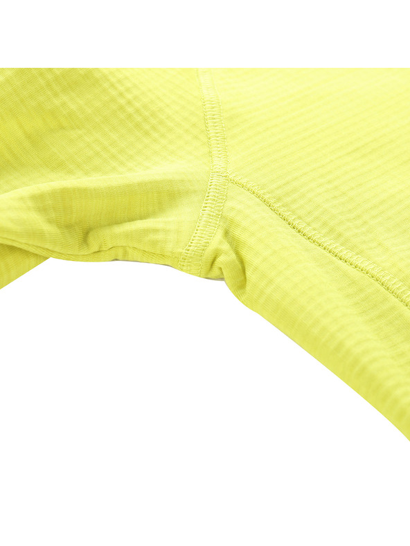 ALPINE PRO Neónovo zelená detská funkčná mikina ALPINE PRO Gorfo