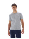 Celio Šedé pánske základné tričko Celio Neunir