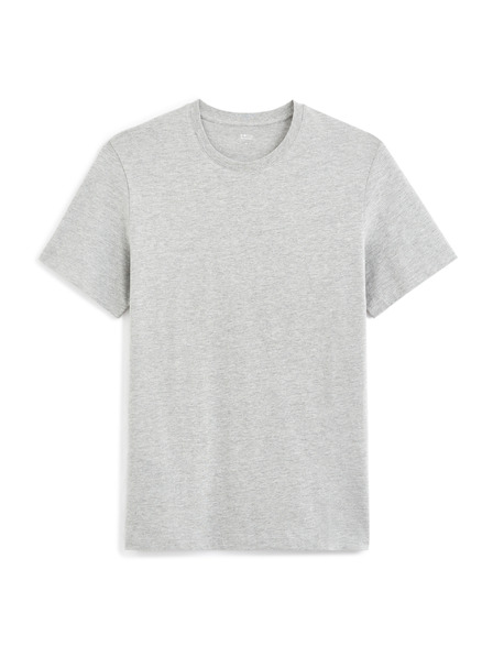 Celio Svetlosivá základná košeľa Celio Tebase