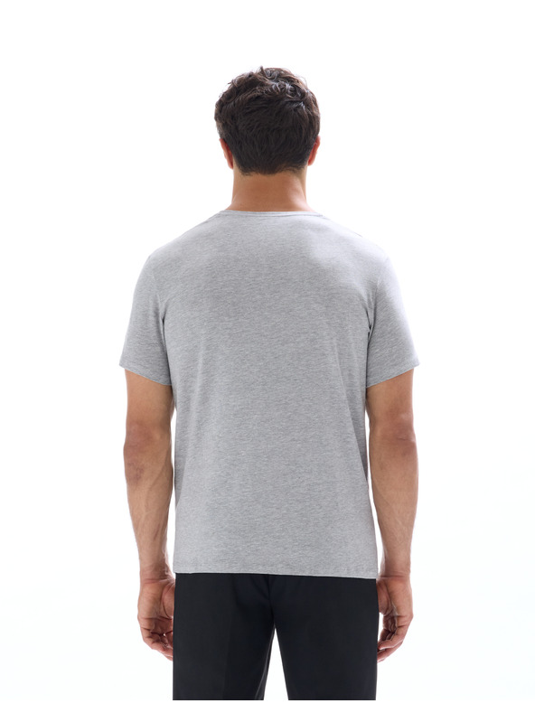 Celio Šedá pánska základná košeľa Celio Neuniv