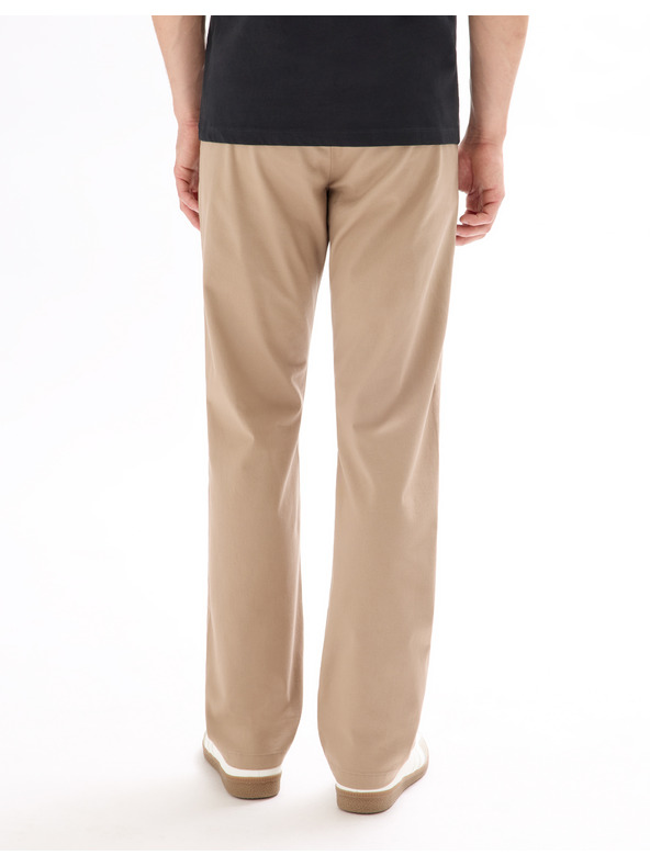 Celio Béžové pánske chino nohavice Celio