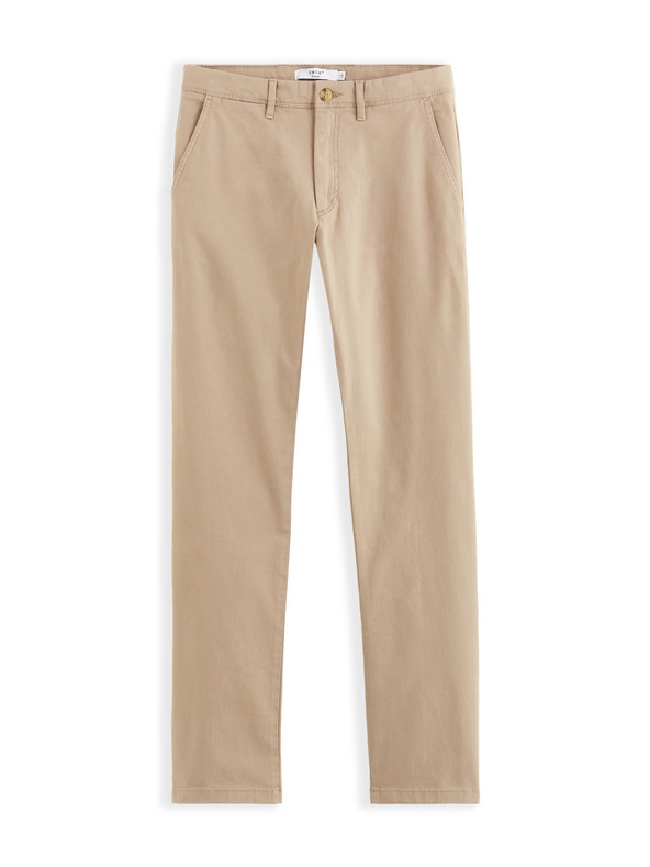 Celio Béžové pánske chino nohavice Celio