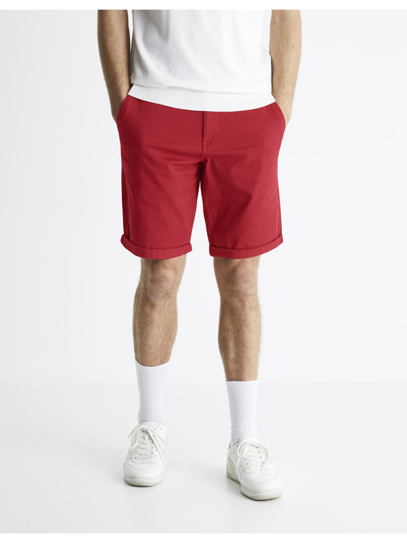 Celio Bavlnené chino šortky Bochinobm Celio