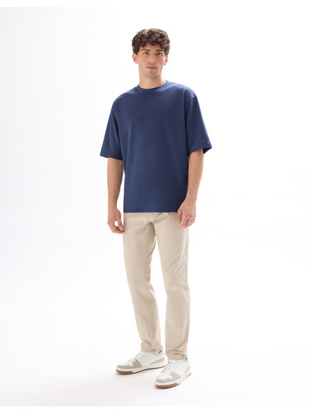 Celio Béžové pánske chino nohavice Celio Tocharles