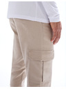 Celio Béžové pánske nákladné nohavice Celio Cokit4