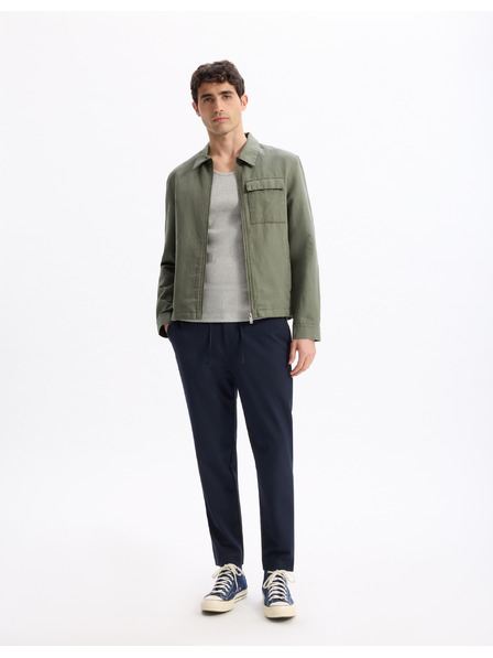 Celio Tmavomodré pánske nohavice Celio Cosmart