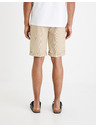Celio Béžové pánske šortky Celio Doevanbm