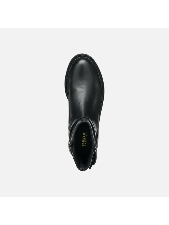 Geox Čierne dámske členkové topánky Geox Serilda