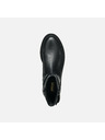 Geox Čierne dámske členkové topánky Geox Serilda