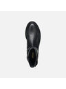 Geox Čierne dámske členkové topánky Geox Serilda