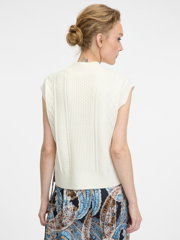 Orsay Krémový dámsky ľahký kardigán ORSAY