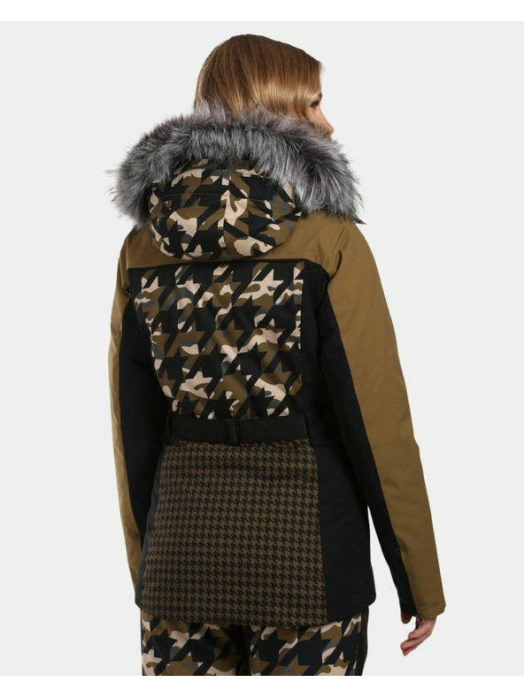 Kilpi Dámska lyžiarska bunda Kilpi CLAIR-W Khaki
