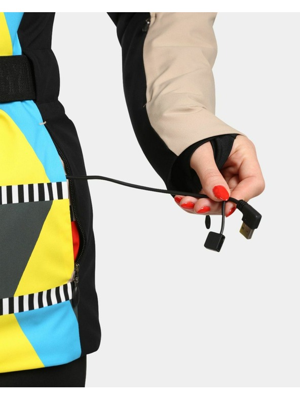 Kilpi Dámska lyžiarska bunda Kilpi CLAIR-W Beige