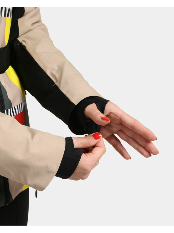 Kilpi Dámska lyžiarska bunda Kilpi CLAIR-W Beige