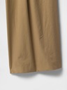 GAP Plisované keprové khaki nohavice High Rise wide-leg GAP