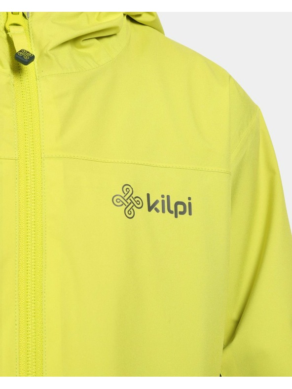 Kilpi Chlapčenská outdoorová bunda Kilpi ORLETI-JB Dark Green