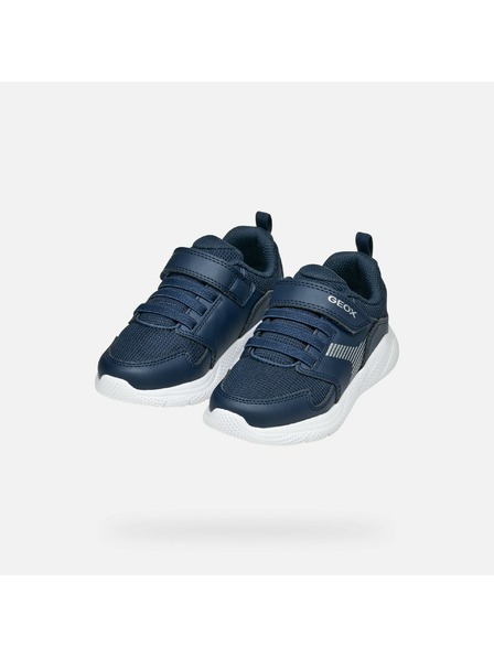 Geox Tmavomodré chlapčenské tenisky Geox Sprintye