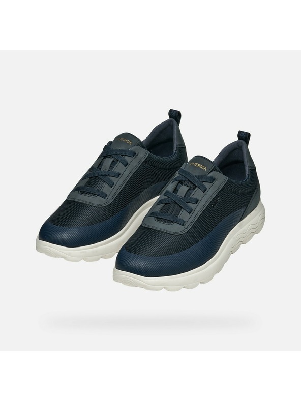 Geox Tmavo modré pánske tenisky Geox Spherica