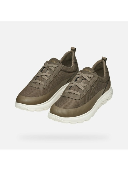 Geox Svetlošedé pánske tenisky Geox Spherica