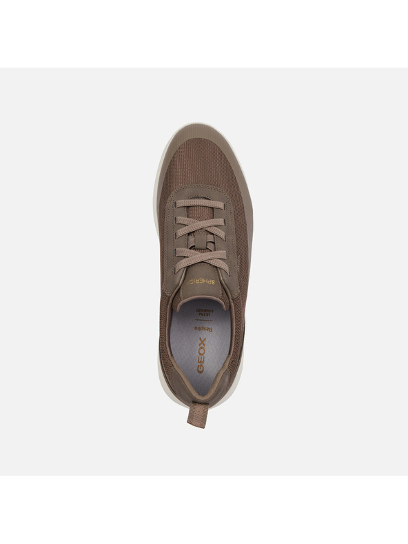 Geox Svetlošedé pánske tenisky Geox Spherica