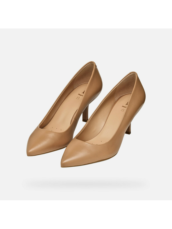 Geox Béžové dámske lodičky Geox Kleopy