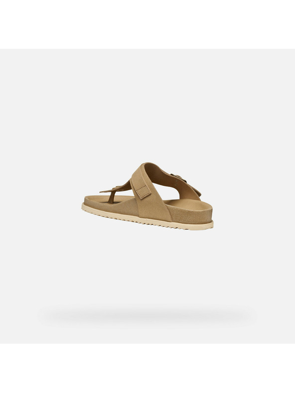 Geox Béžové dámske žabky Geox Sandybett