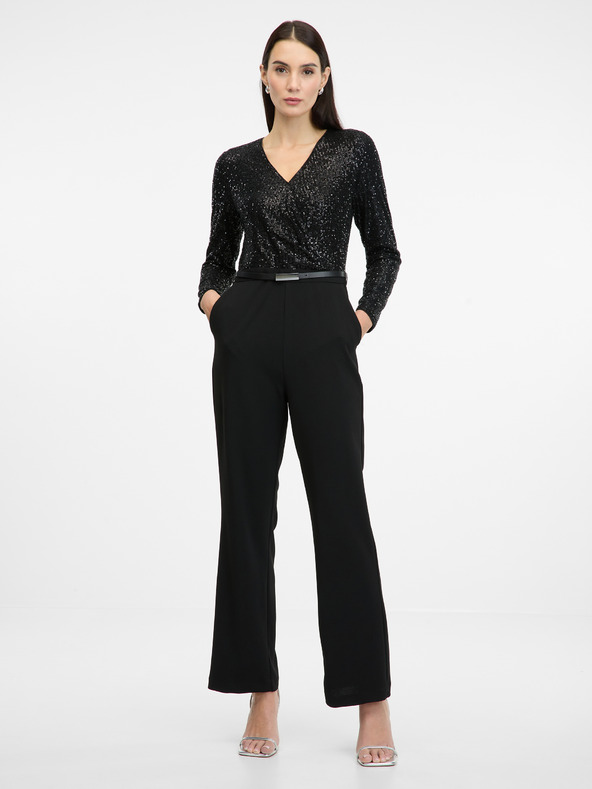 Orsay Čierny dámsky overal ORSAY