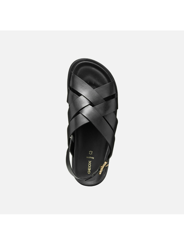 Geox Čierne dámske sandále Geox Adelash