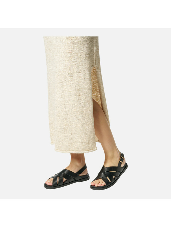 Geox Čierne dámske sandále Geox Adelash