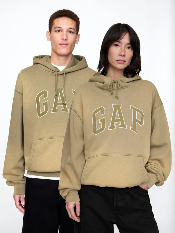 GAP Oversize mikina s logom Unisex GAP