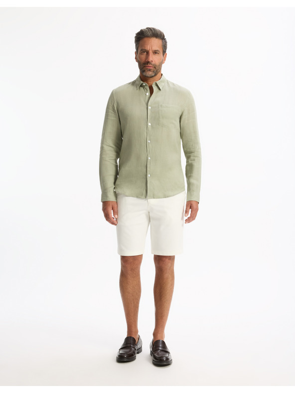 Celio Ľanová košeľa Daflix Celio