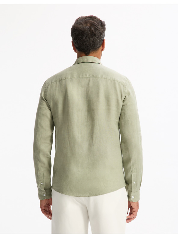 Celio Ľanová košeľa Daflix Celio