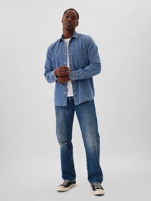 GAP Džínsová košeľa GAP