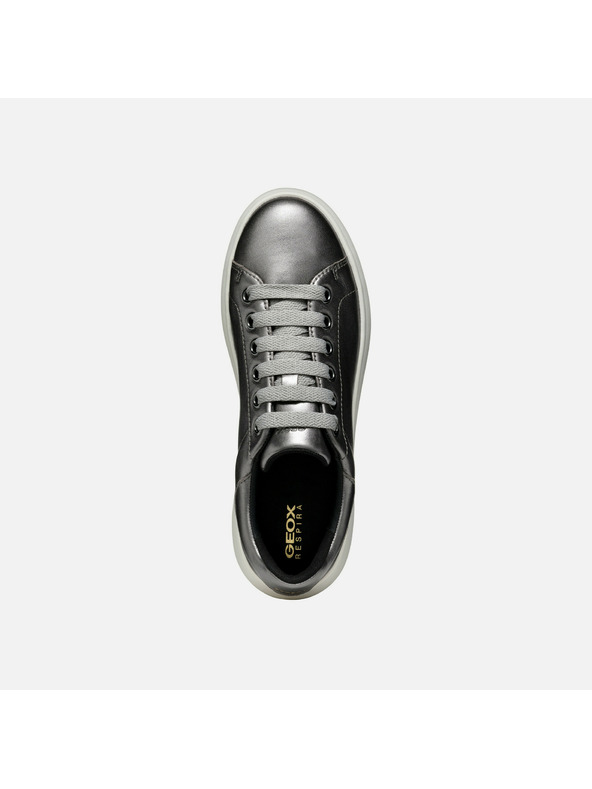 Geox Strieborné dámske tenisky Spherica Ec4.1