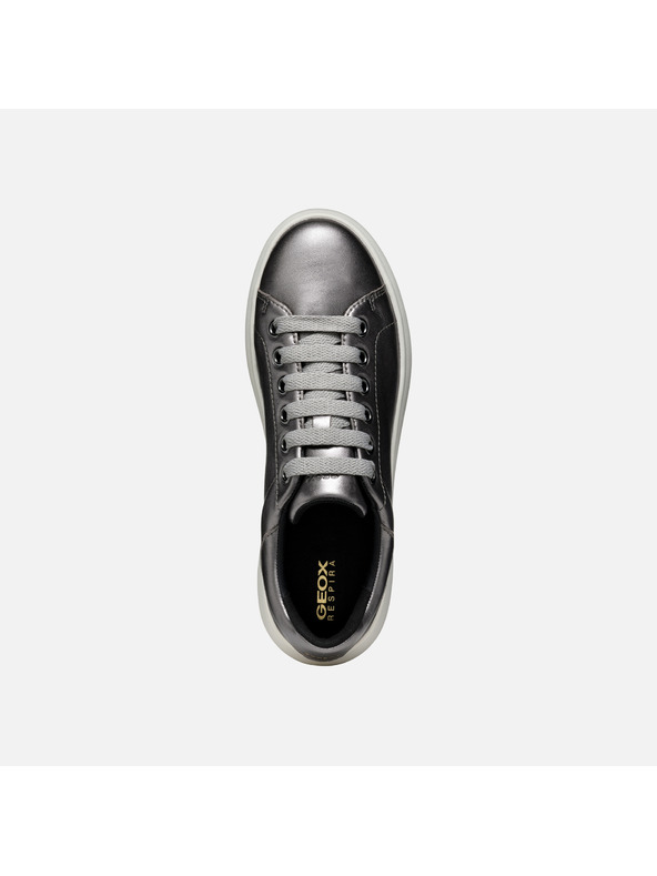 Geox Strieborné dámske tenisky Spherica Ec4.1