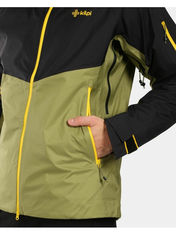 Kilpi Pánska Nepremokavá Outdoorová Bunda Kilpi METRIX-M Zelená