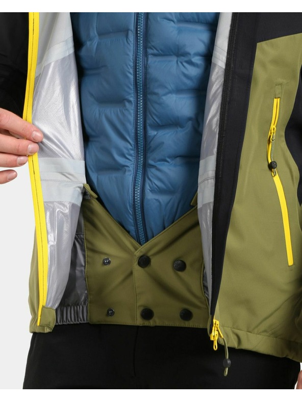 Kilpi Pánska Nepremokavá Outdoorová Bunda Kilpi METRIX-M Zelená