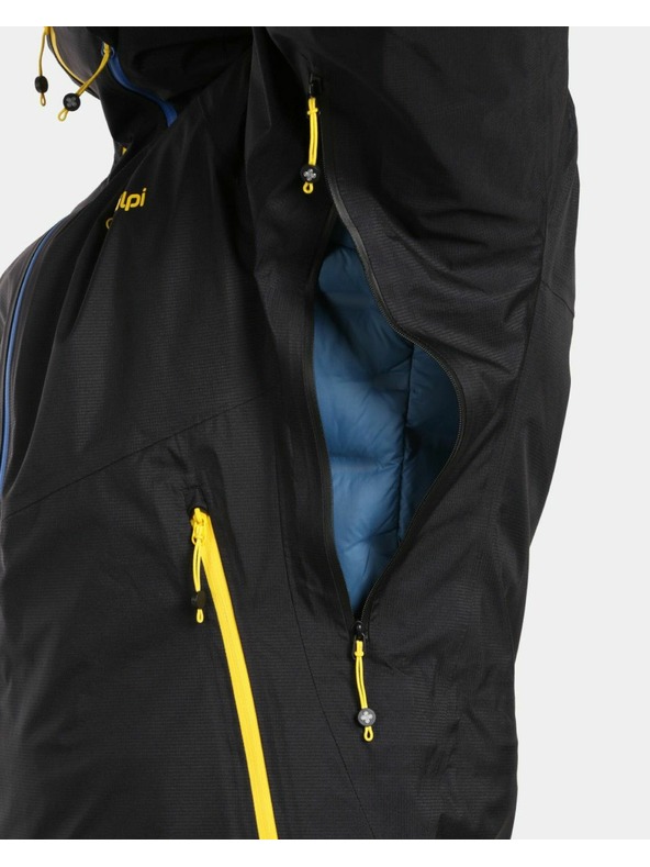 Kilpi Pánska Nepremokavá Outdoorová Bunda Kilpi METRIX-M Čierna