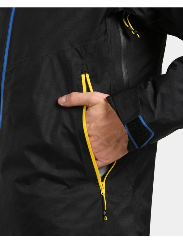 Kilpi Pánska Nepremokavá Outdoorová Bunda Kilpi METRIX-M Čierna