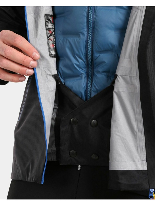 Kilpi Pánska Nepremokavá Outdoorová Bunda Kilpi METRIX-M Čierna