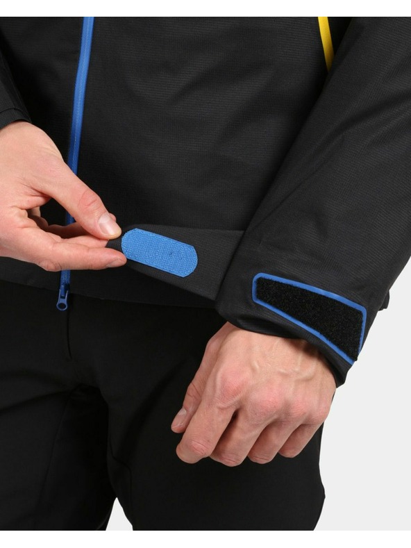 Kilpi Pánska Nepremokavá Outdoorová Bunda Kilpi METRIX-M Čierna