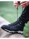 Kilpi Outdoorové vysoké topánky Kilpi TRACKER HIGH WP-U Black
