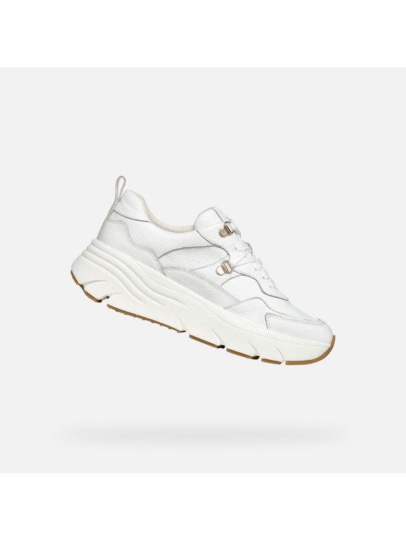 Geox Biele dámske tenisky Geox Iamantha