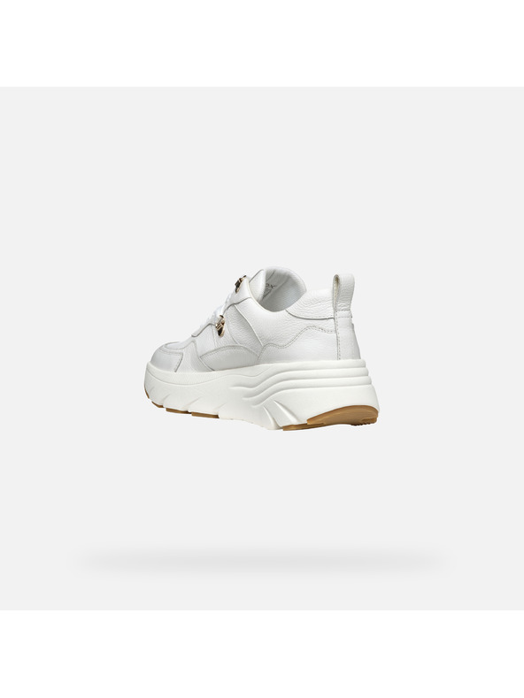 Geox Biele dámske tenisky Geox Iamantha