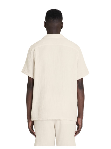 Celio Krémová pánska košeľa Celio Bagaz