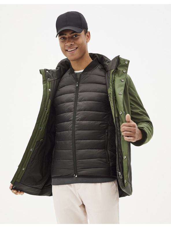 Celio Tmavozelená bunda Celio Supheatgum