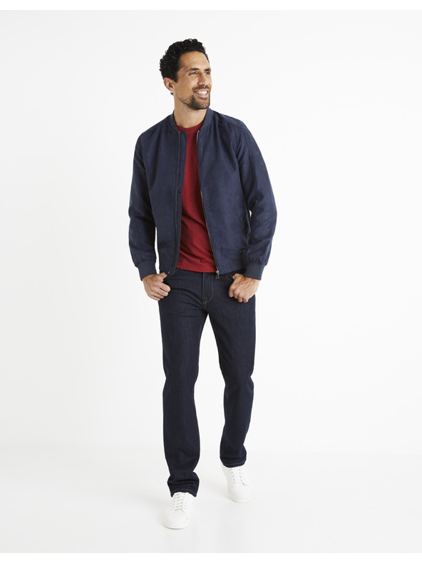 Celio Tmavomodrý pánsky bomber Celio Cutuk