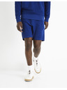 Celio Tmavomodré pánske teplákové šortky Celio Doreverse