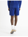 Celio Tmavomodré pánske teplákové šortky Celio Doreverse